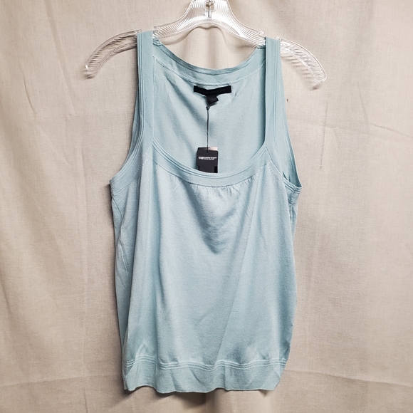 Express Light Blue Women's Tank Top - Picture 1 of 9